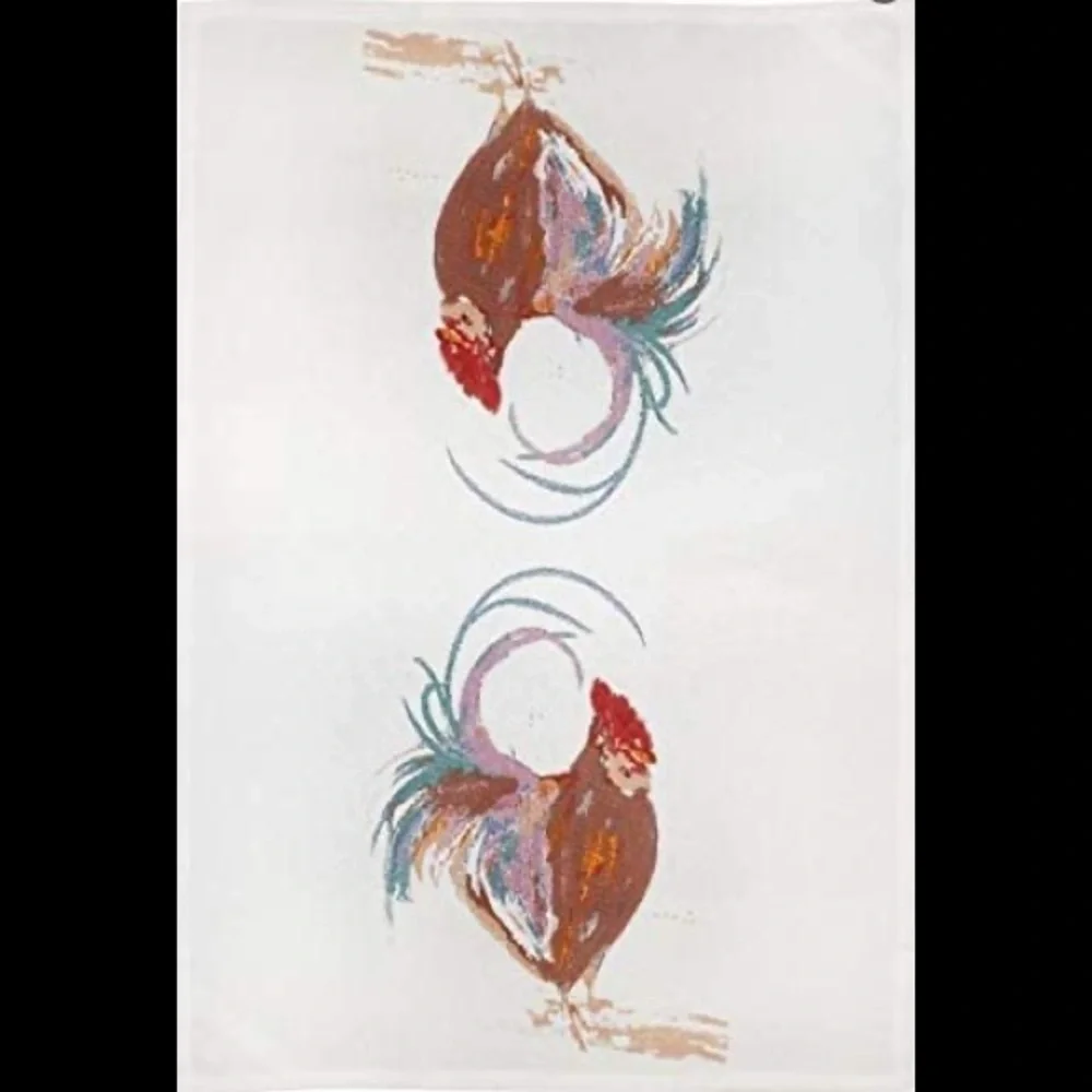 India Overseas 5.0 out of 5 stars  Animal Dish Towels, Set of 2 (Stately Rooster